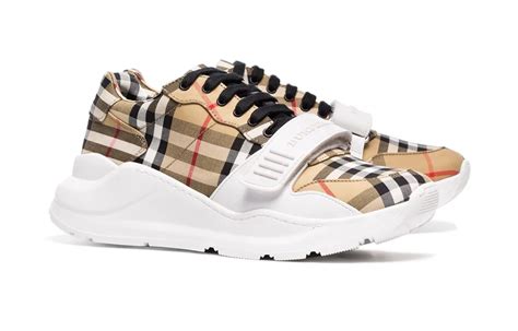 fashion sneaker women burberry shoes|Burberry sneakers vintage house check.